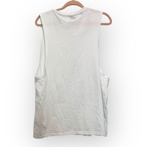 Gymshark White Training Drop Arm Tank - Size Large, NWT - Picture 5 of 7
